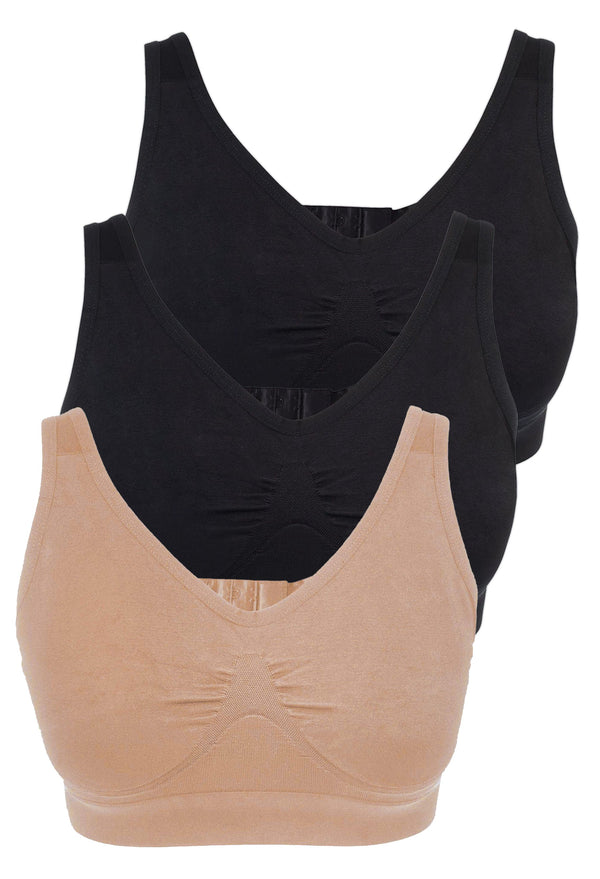 Minimizer Wire Free Bra - 3 Pack