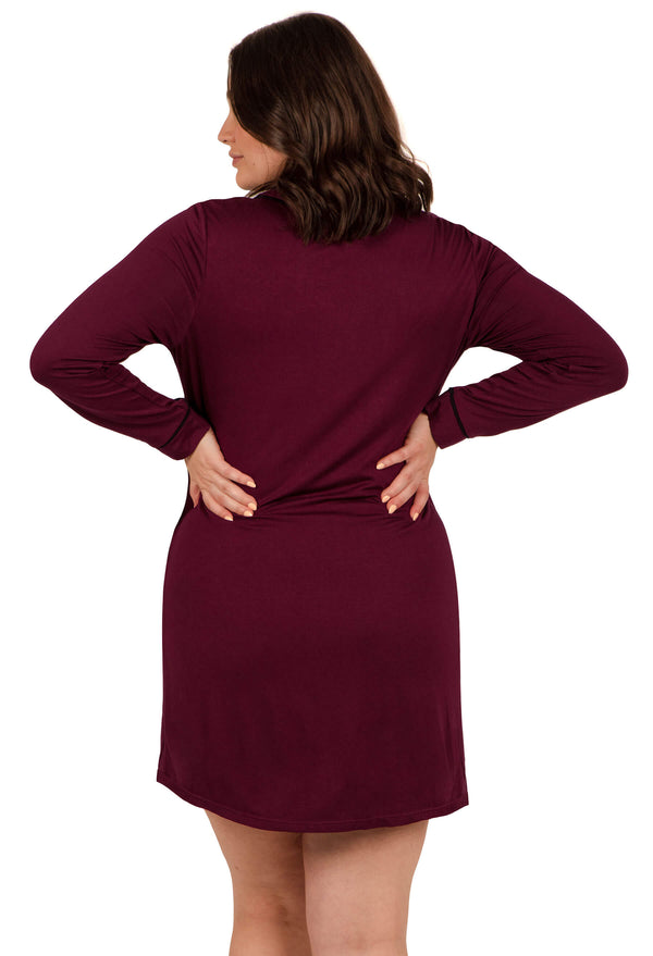 Buttery Soft Bamboo Pajama Dress