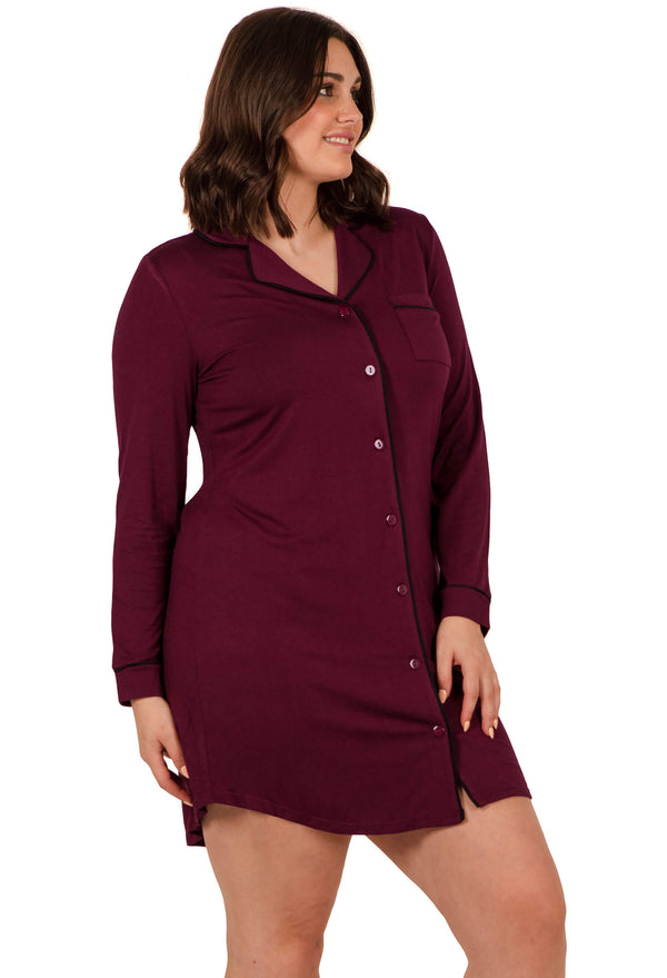 Buttery Soft Bamboo Pajama Dress
