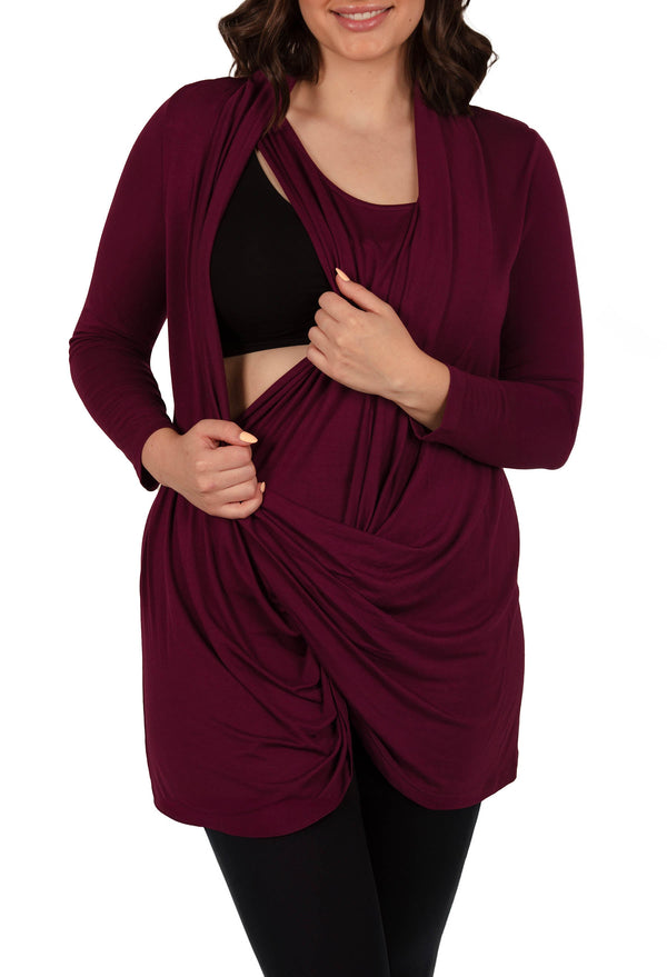 Bamboo Maternity & Easy Nursing Hospital Gown