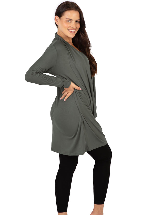 Bamboo Maternity & Easy Nursing Hospital Gown