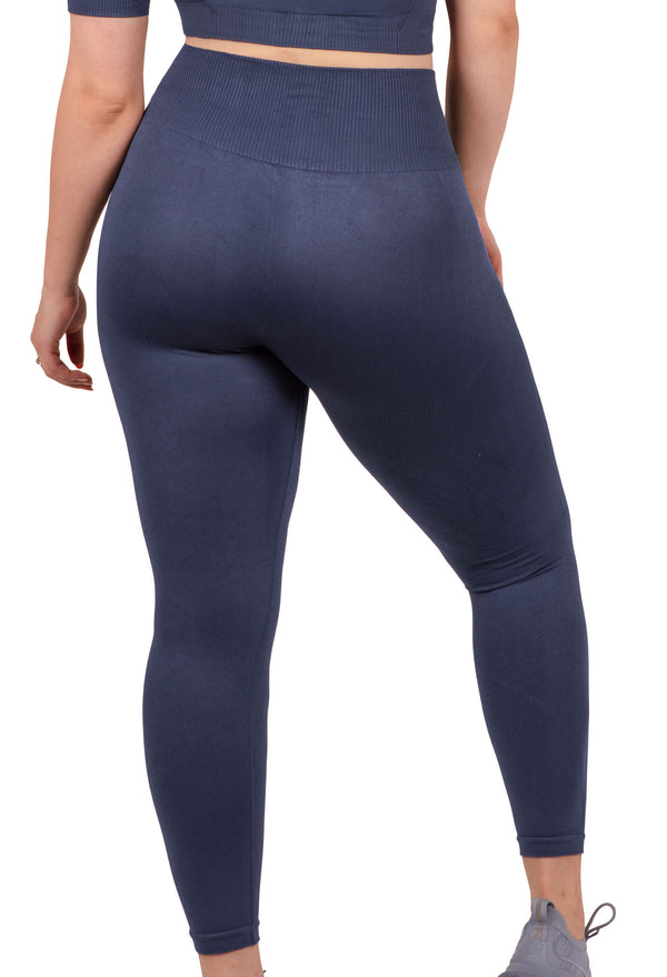 Plus Size Triple-layer Support Racer & High Waist Full Length Leggings