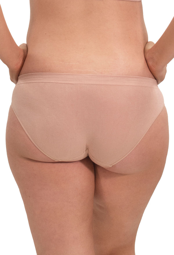 Maternity V-Waist Bamboo Bikini - 7 Pack