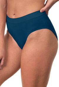 Bamboo Padded Wire Free Bra and High Cut Brief Set