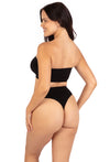 Bandeau + High Waist G-String | Cool Cotton Set