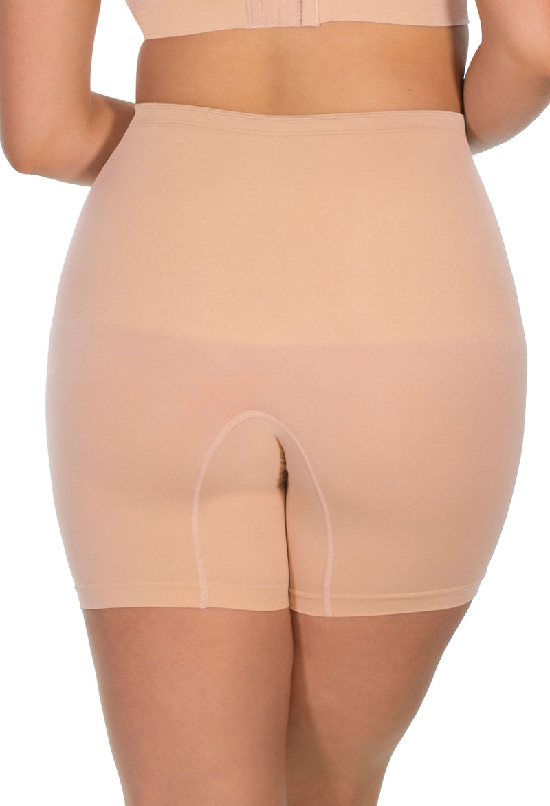 Targeted Tummy Control Stay-Up Shorts | Silicone Band