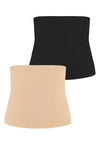 Cotton Seamless Tummy Control Belly Band - 2 Pack