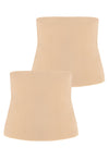 Cotton Seamless Tummy Control Belly Band - 2 Pack