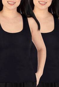 Cotton Chest Binder Racerback Top - 2 Pack