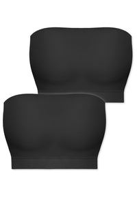 High Compression Minimizing Bandeau - 2 Pack