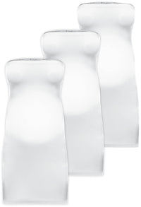 Maternity Strapless Mini Slip Dress/Skirt - 3 Pack
