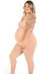 Maternity Anti Chafing High Rise 3/4 Cotton Rich Leggings - 3 Pack