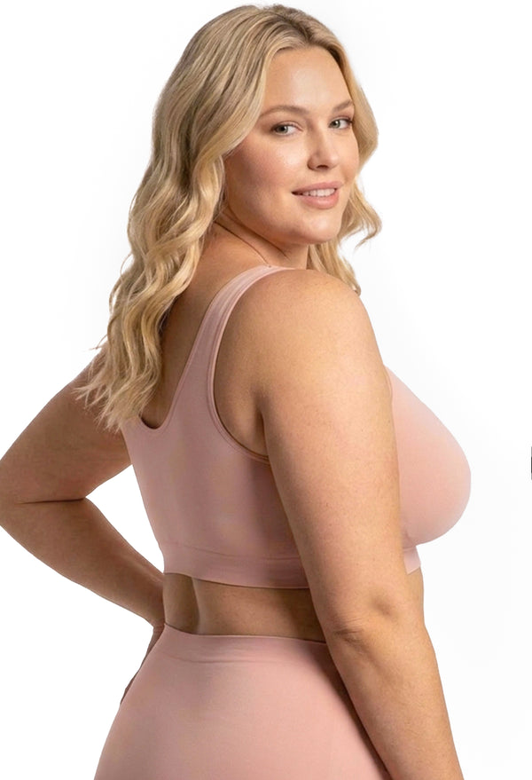 Padded Front Hook Bra - Wire Free