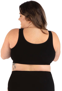 Padded Front Closure Bra for Seniors