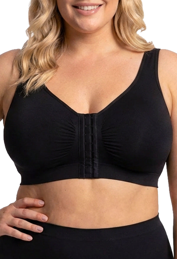 Padded Front Closure Bra for Seniors