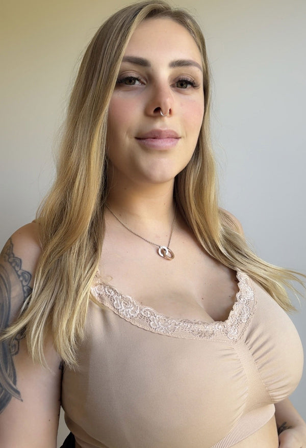 Cushion ﻿Padded Strap Wire Free Maternity & Nursing Bra﻿ - 3 Pack