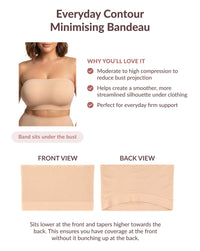 Everyday Contour Minimizing Bandeau - 2 Pack