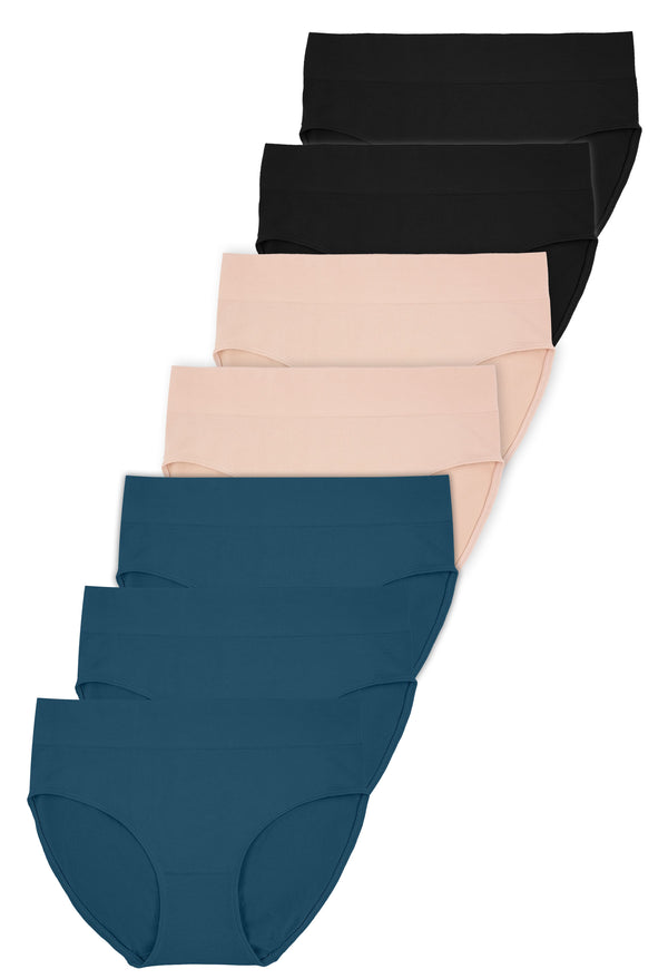 Cotton Rich Everyday Control High Cut Brief Pack