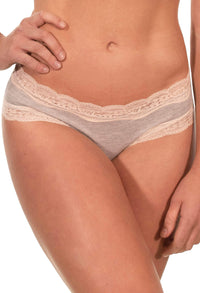 Cotton Rich Low Rise Hipster Brief