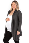 Maternity Bamboo Waterfall Cardigan - 2 Pack