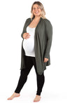 Maternity Bamboo Waterfall Cardigan