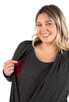 Bamboo Maternity & Easy Nursing Hospital Gown - 2 Pack