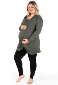 Bamboo Maternity & Easy Nursing Hospital Gown