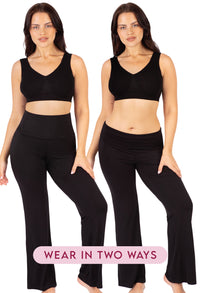 Bamboo Pajama Flare Pants