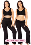 Bamboo Pajama Flare Pants