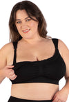 Cushion Padded Strap Wire Free Maternity and Nursing Bra + Bra Extender Set