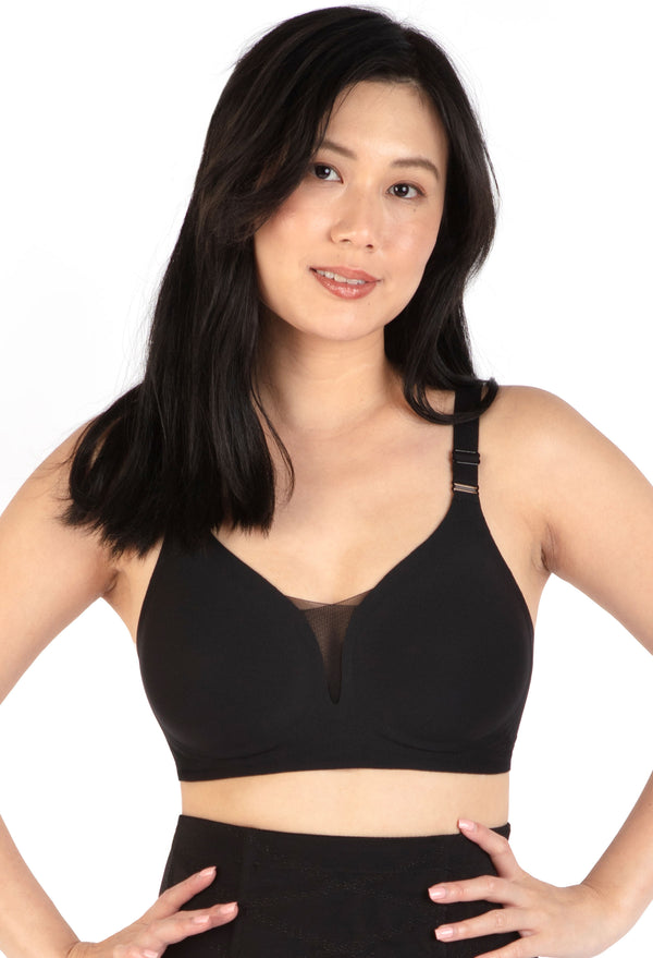 Invisible Comfort Wireless Bra & High Waist Tummy Control Shorts Set