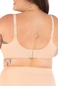 Invisible Comfort Wireless Bra & High Waist Tummy Control Shorts Set