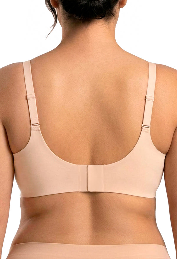 Invisible Comfort Wireless Bra & High Waist Tummy Control Shorts Set