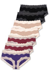 Cotton Rich Low Rise Hipster Brief 7 Pack