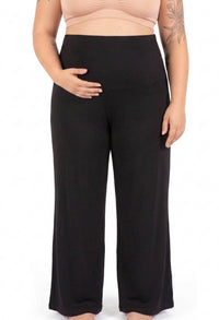 Bamboo Soft-Waist Pregnancy Pajama Pants