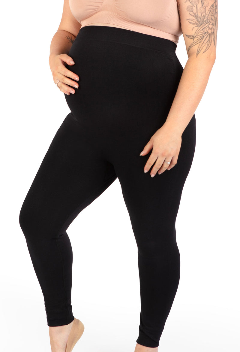 Maternity Leggings with Tummy Support