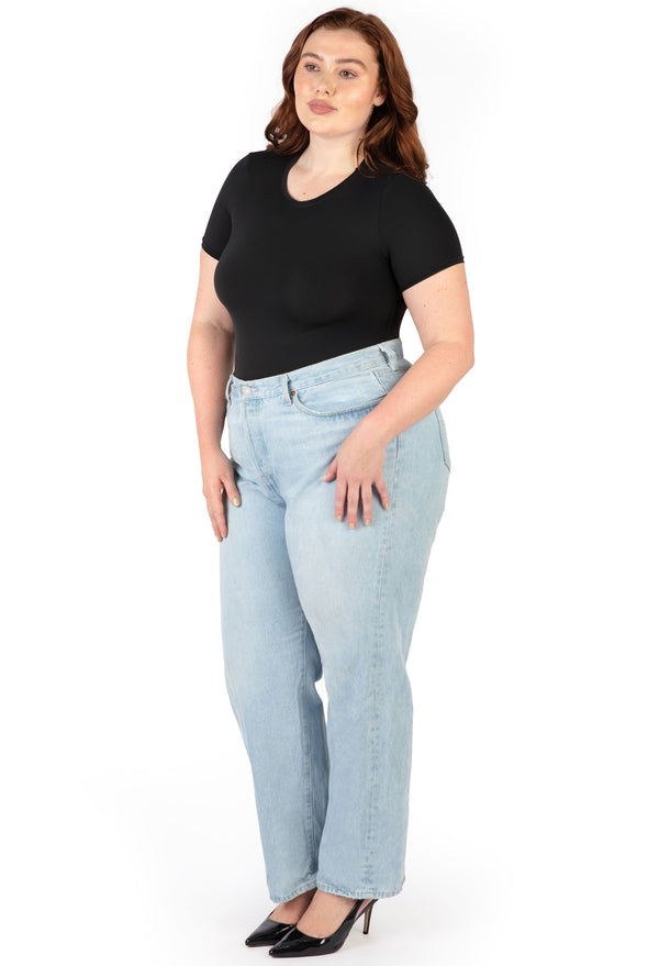 Plus Size T-Shirt Bodysuit Thong | ButterFit