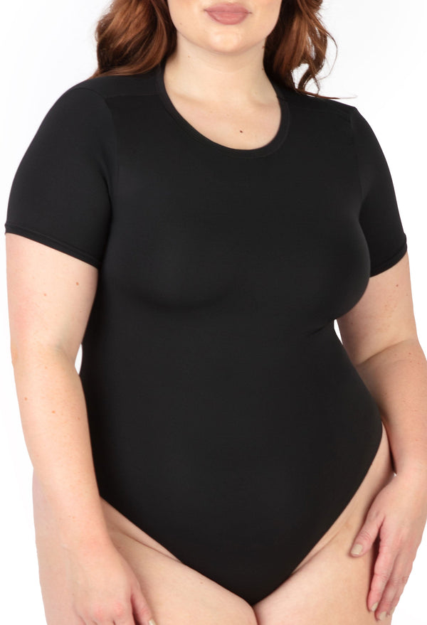 Plus Size T-Shirt Bodysuit Thong | ButterFit
