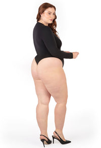 Plus Size Long Sleeve Bodysuit Thong | ButterFit