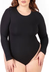 Plus Size Long Sleeve Bodysuit Thong | ButterFit