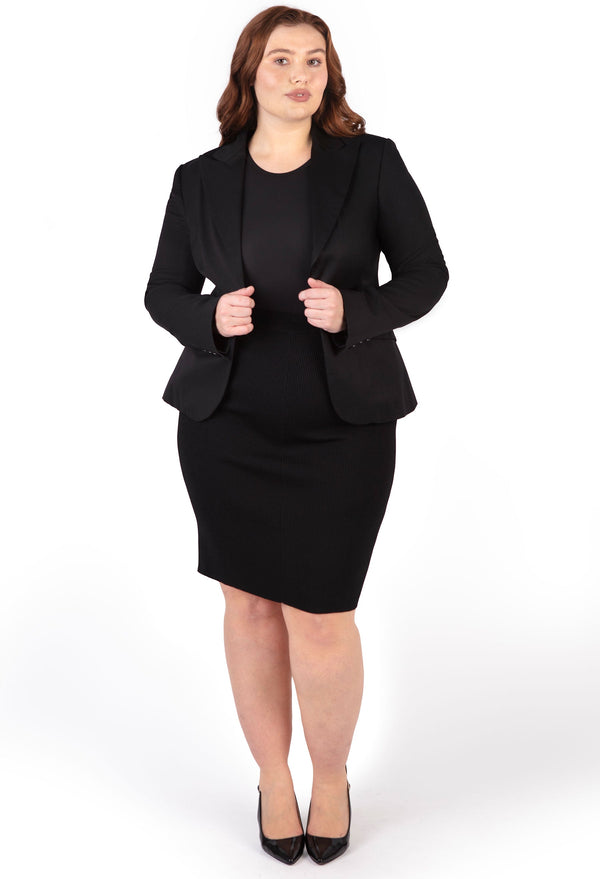 Plus Size Long Sleeve Bodysuit Thong | ButterFit