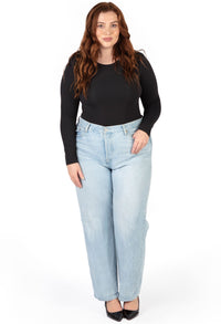 Plus Size Long Sleeve Bodysuit Thong | ButterFit
