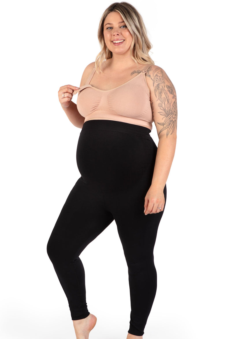 Maternity Leggings with Tummy Support
