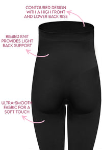 Maternity Leggings with Tummy Support
