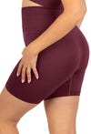 Plus Size Triple-layer Support Racer & High Waist Midi Biker Shorts