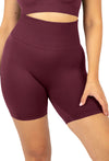 Plus Size Triple-layer Support Racer & High Waist Midi Biker Shorts
