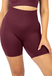 Plus Size Triple-layer Support Racer & High Waist Midi Biker Shorts