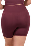 Plus Size Triple-layer Support Racer & High Waist Midi Biker Shorts