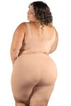 Curvy Anti Chafing High Rise Long Cotton Rich Shorts