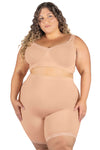 Curvy Anti Chafing High Rise Long Cotton Rich Shorts